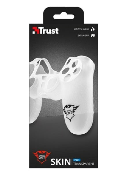Trust GXT 744 - Étui en silicone pour manette PS4, Transparent Trust GXT 744 - Étui en silicone pour manette PS4, Transparent
